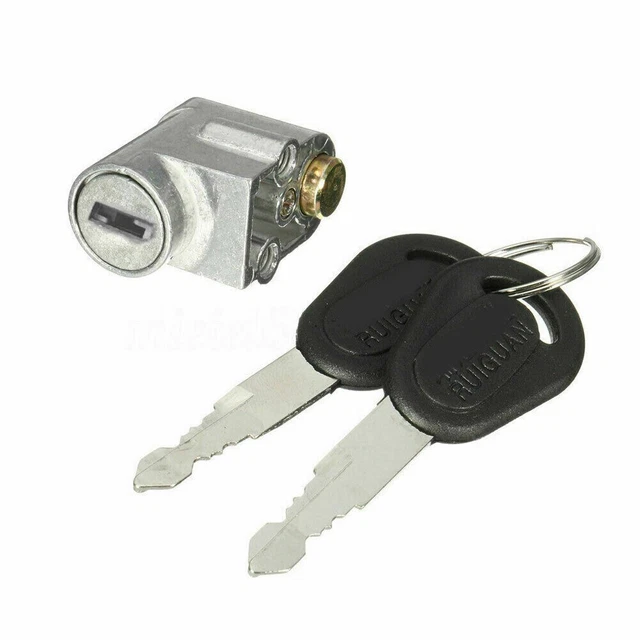 Batterie Sécurité Pack Boite Serrure, W/2 Clé for Moto Électrique Ebike