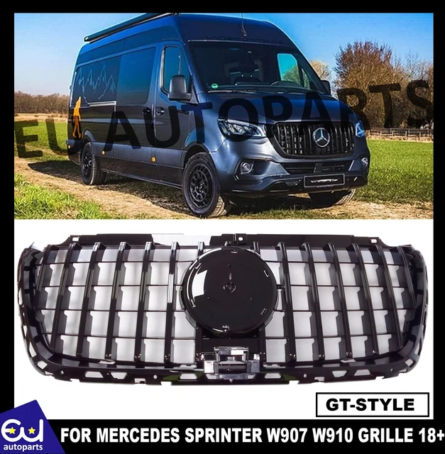 FOR MERCEDES SPRINTER W907 W910 Front Grille Grill Gt Gtr Style