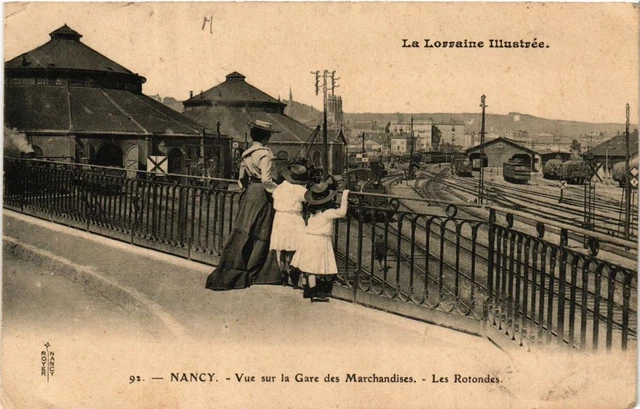 CPA AK NANCY view of the Gare des Marchandises Les Rotondes (680668)