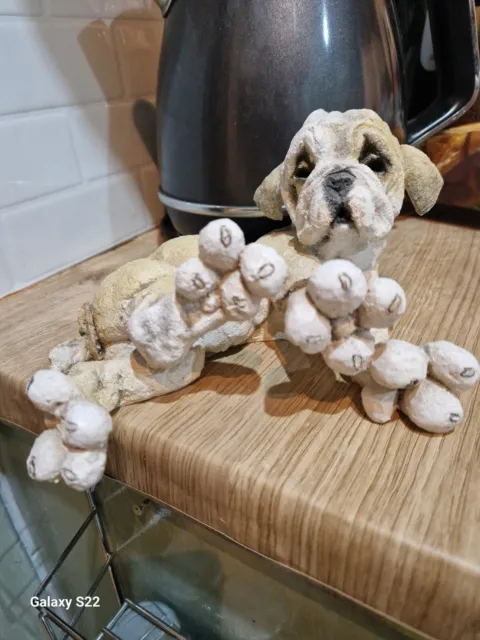 Country Artists A Breed Apart Sculpture Bulldog Puppy