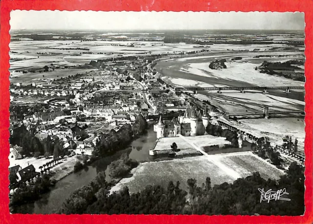 Sully-Sur-Loire (45) Carte Postale / Vue Aerienne