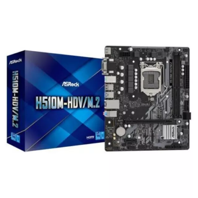 Scheda Madre Asrock H510M-Hdv / M.2 Socket (1200) Intel