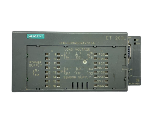Module De Sortie Numérique SIEMENS SM322 6ES7322-1BH01-0AA0 - 16 Sorties DC24V/0.5A (Occasion)