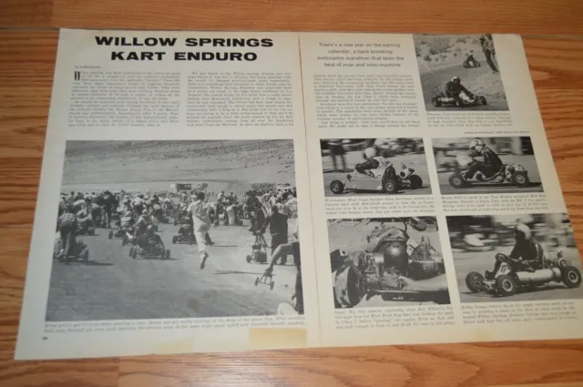 1963 Willow Springs Kart Enduro Go Kart Racing Original Article 63