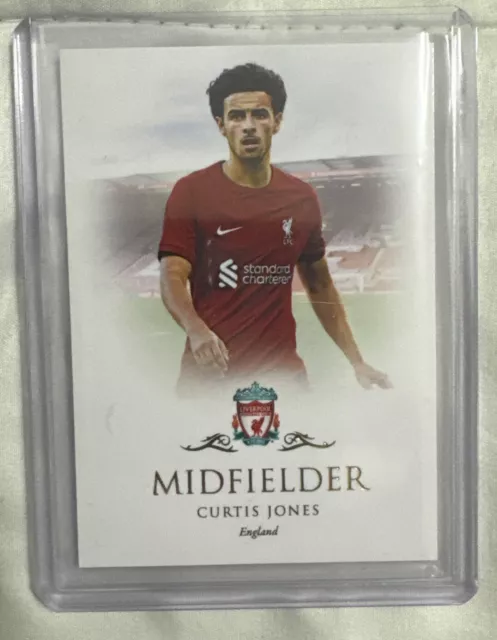 Futera 2022-23 Gold 02/30 Midfielder Curtis Jones Liverpool LFC18