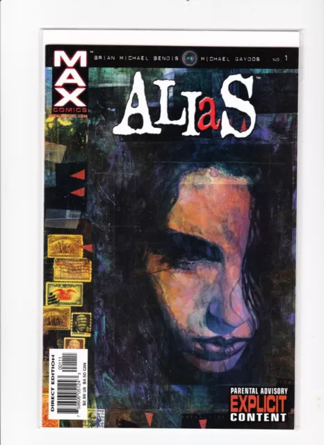 Alias #1 Jessica Jones 1St2001 Brian Michael Bendis