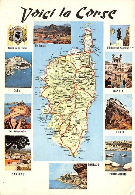 Carte Géographique Ancienne - La Creuse (23) - France - BR43369