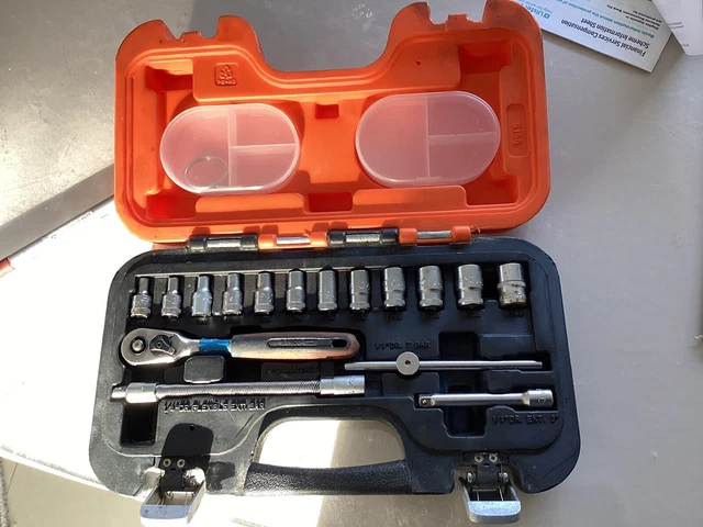 BAHCO S160 Set di prese 16 pezzi 1/4"" unità