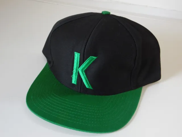 Vintage Kool Cigarette Baseball SnapBack Cap Hat Black Green K