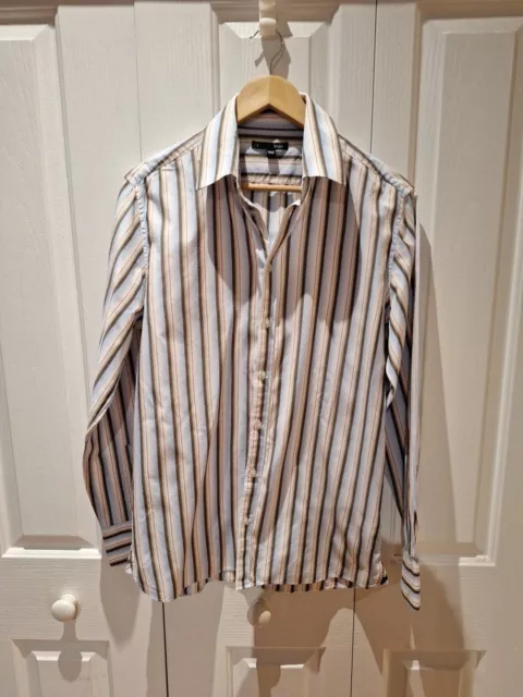 Striped Saba Male Long Sleeve Shirt Large