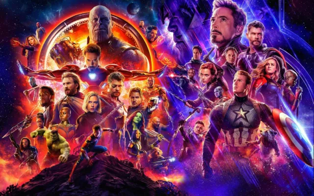 Marvel Avengers Endgame - Poster (A0-A4) Film Movie Picture Wall Decor Actor