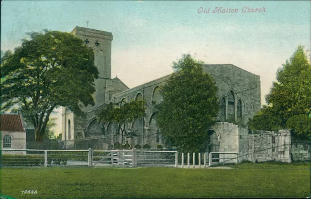 Old Malton Church 19646 Valentine series