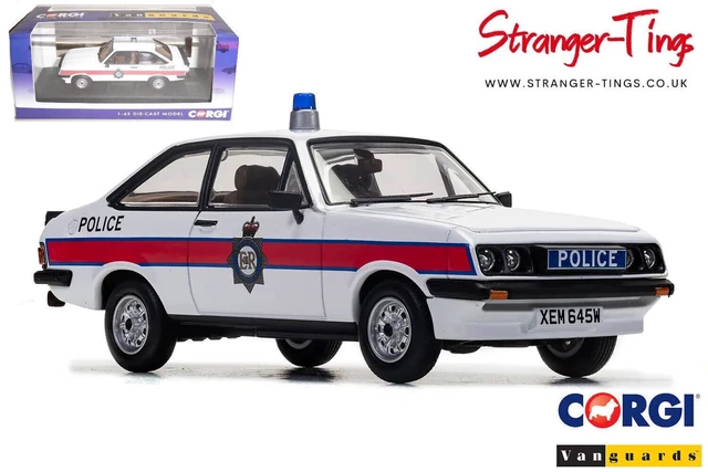 Corgi Vanguards Ford Escort MK2 RS2000 Custom Black - Darlington Diecast - View #8