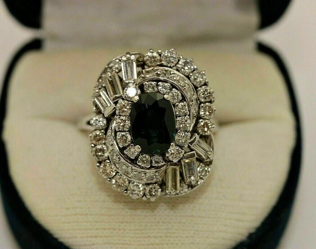Bague Fiançailles/mariage Halo Diamant Simulé 2,43 Ct Taille Coussin - Argent 925, Personnalisable