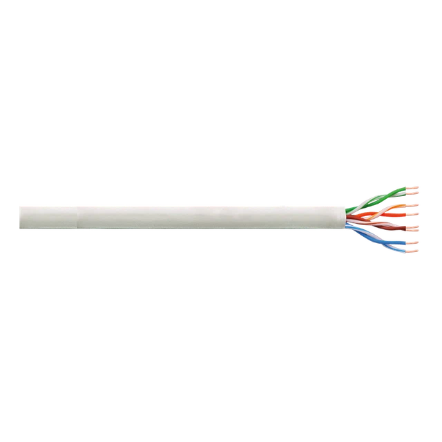 Verlegekabel EconLine, Cat.6, U/UTP, grau, 305 m