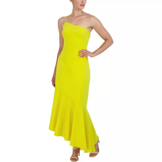 Laundry by Shelli Segal Womens Asymmetric Evening Dress Gown BHFO 8330