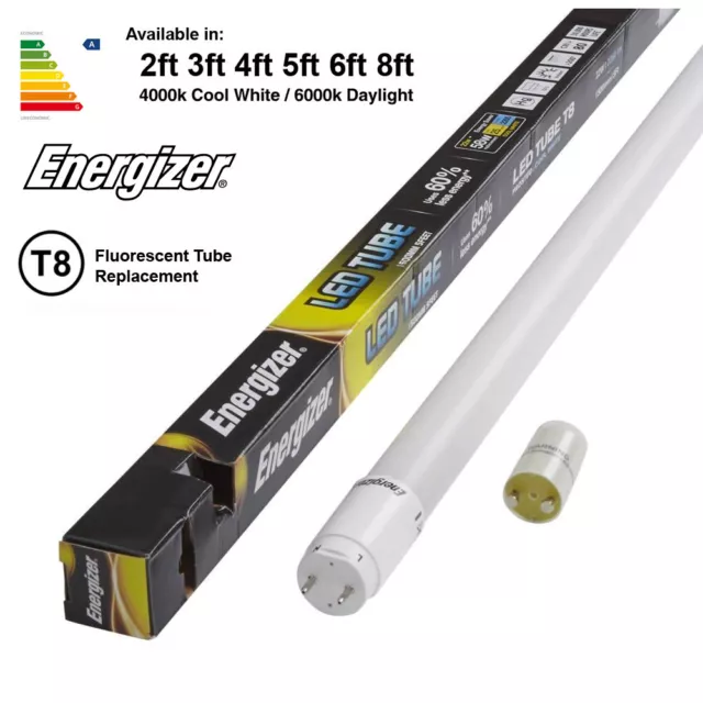 ENERGIZER HighTech T8 T12 Led Tube 2ft 4ft 5ft 6ft