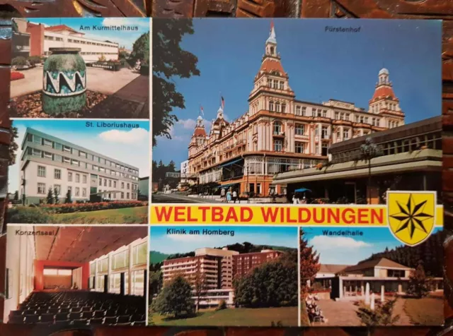 Postkarte 156, nicht gelaufen, Bad Wildungen, Ansichtskarte, Sammlung AK