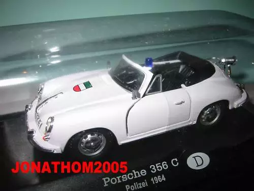 Porsche 356 C Polizei Deutschland - Police Germany - 1964 to the / Of 1 /43°