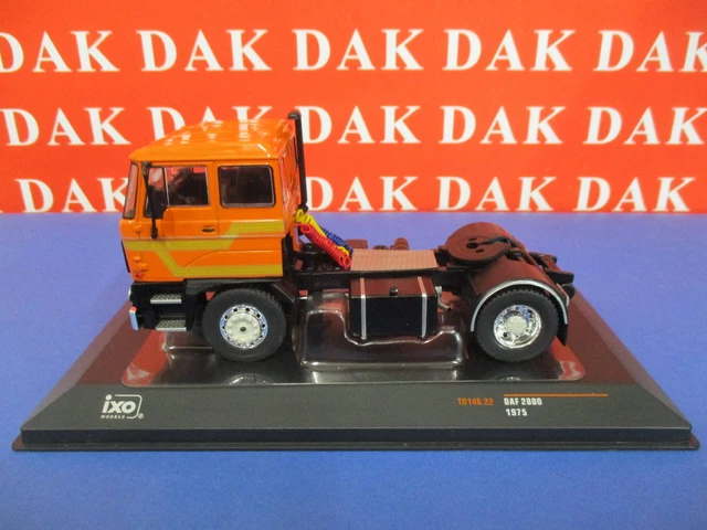 IXO 1/43 Camion ROMAN 10.215 1975 - Compacteur à Déchets Orange (Neuf)