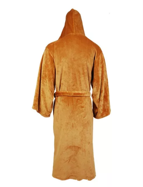 Herren Robe Pyjama Star Wars Jedi Empire Bademantel Kapuzen Nachthemd Bathrobe 3