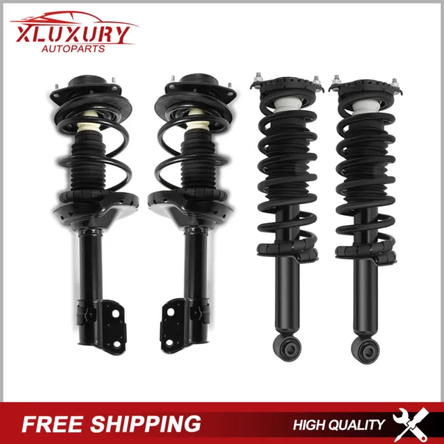 4PCS Front Rear Quick Complete Strut-Coil Spring For 2005-09 Subaru Outback