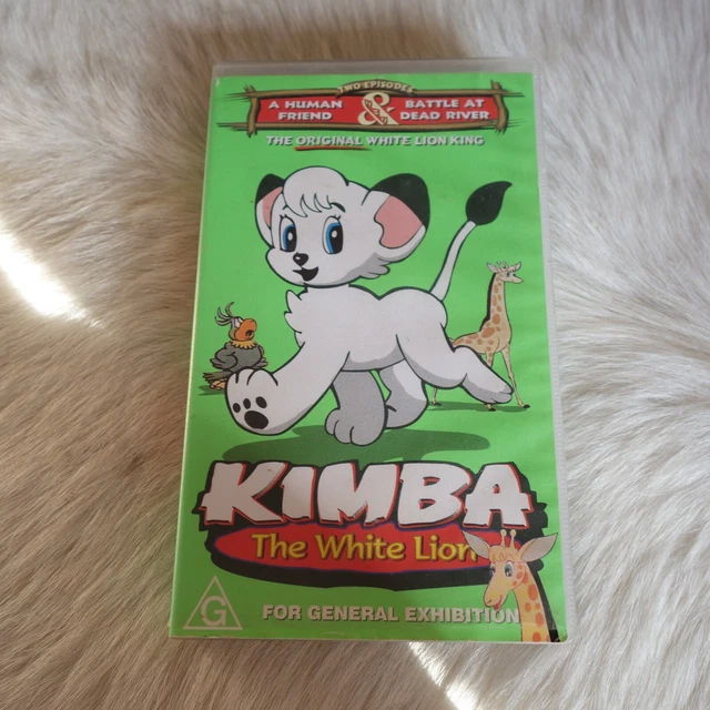 OSAMU TEZUK KIMBA the White Lion VHS 50s Anime The Lion King Jungle