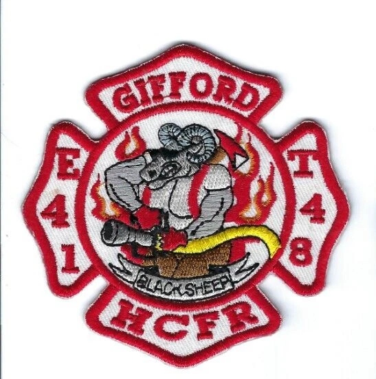 RARE GIFFORD (HAMPTON County) SC South Carolina Fire Dept. E41 T48