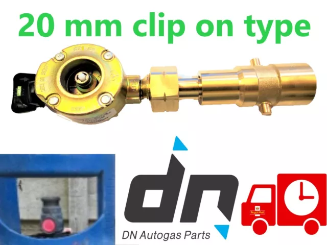 LPG GPL DISH Adaptor to 20mm Clip On 511 Type Adapter Set to Fill Gas – DN  AUTOGAS PARTS LTD