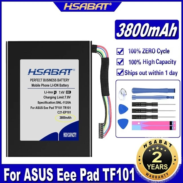 C21-EP101 3800mAh Battery for ASUS Eee Pad TF101 TR101 TF101-B1 X11B001A 1B002A