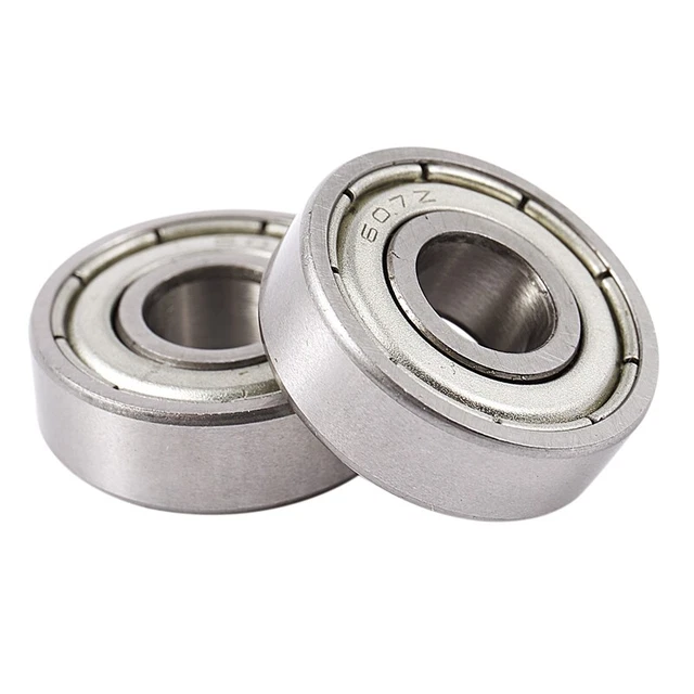 10 PièCes 607ZZ 19 X 7 X6 Mm ScelléS Roulements à Billes en MéTal à une RangéEU3