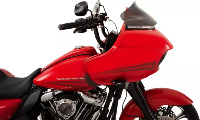 Harley Davidson Road Glide KLOCK WERKS Windschild 9" 23cm Dark Smoke 15-23 FLTR 3