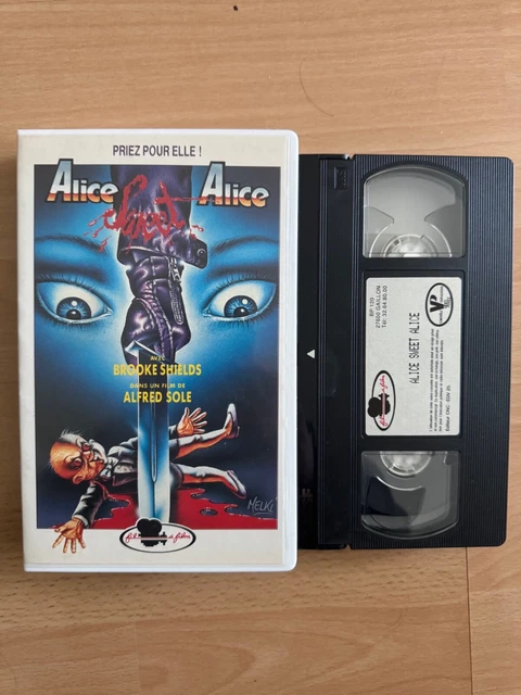 VHS / CASSETTE VIDEO -ORIGINALE ALICE SWEET ALICE Brooke Shields EUR 7