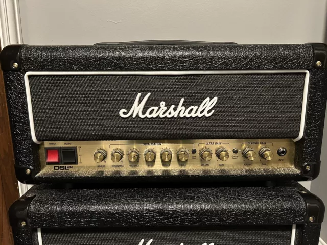 Marshall DSL20HR 20W Tube Head Guitar Amplifier Marshall DSL20HR 20W Tube Head Guitar Amplifier