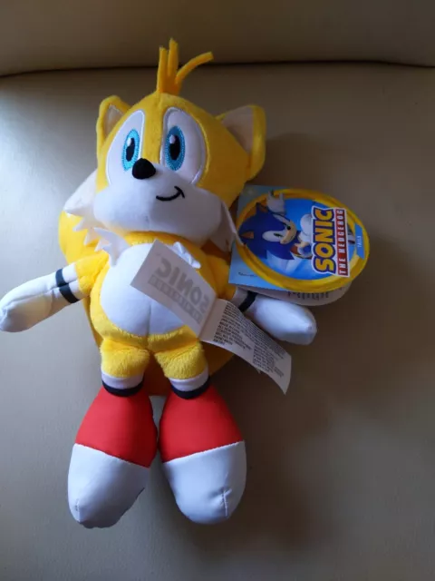 Sonic the hedgehog Tails Plush 20cm new with tags