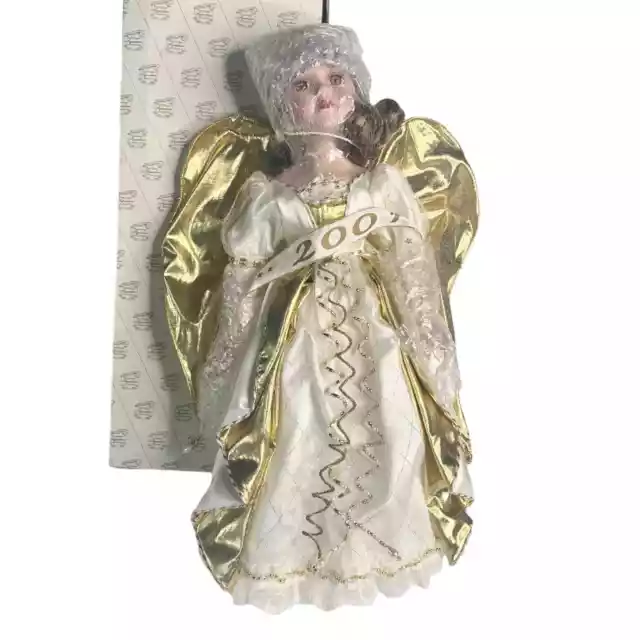 Christmas Angel Porcelain Doll JOLENE NOEL Heritage Signature Collection 15''