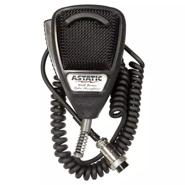 NEW Astatic Noise-Cancelling 4-Pin Cb Microphone Bl