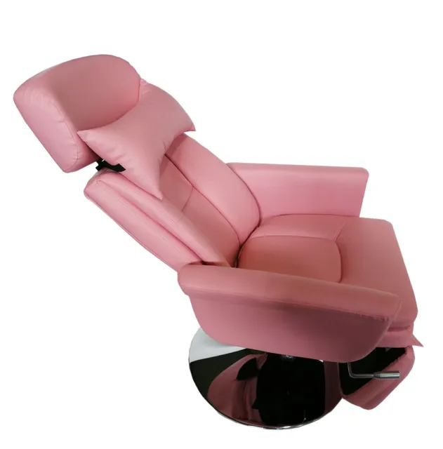 360 whirling Air Pressure Adjustable Pink Chair Facial Spa Beauty&Home Office