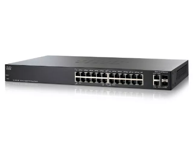 Cisco SLM224PT-EU Switch - 24 Anschlüsse - managed inkl VAT