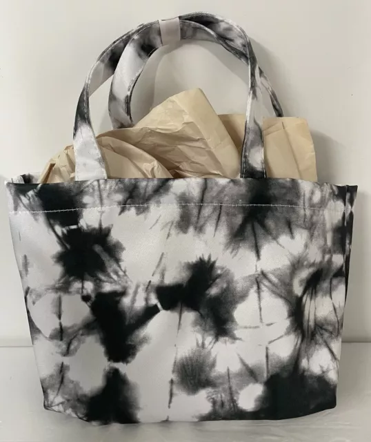 Nordstrom BP. Tote Bag Black & White Tie-Dye NEW