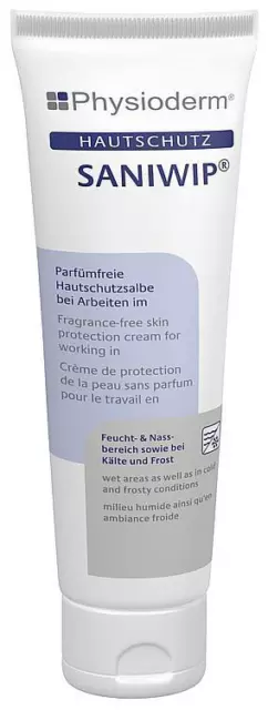 Physioderm Handschutzcreme Saniwip 100ml Tube