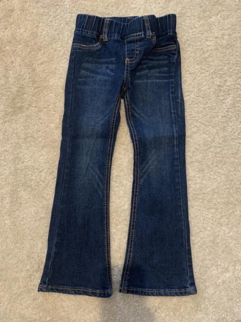 Osh Kosh B'Gosh Bootcut Jeggings Jeans Excellent Condition Dark Size 5 Girls