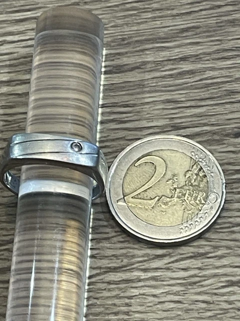 Bague argent oxyde - chez Sainte Foy Bijoux