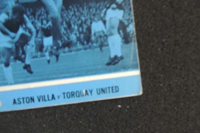 Aston Villa v Torquay United 7th November 1970 Official Matchday Programme 3
