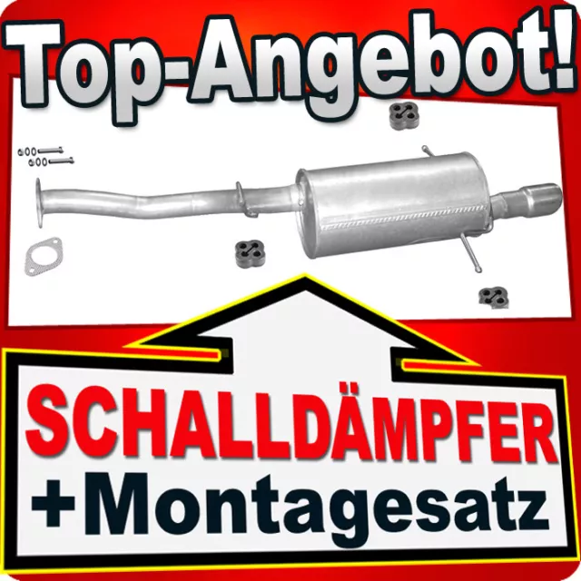 Endschalldämpfer für SUBARU FORESTER (SF) 2.0 S TURBO 1998-2002 Auspuff