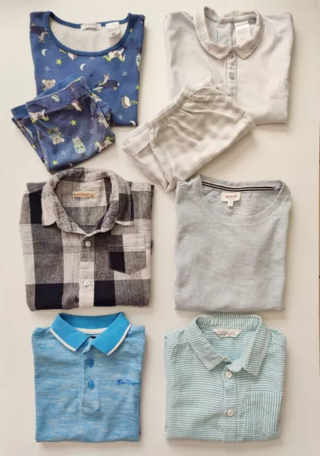 Bundle Boys Clothes Purebaby, Ben Sherman, Seed, Tutto Piccolo, etc Size 4