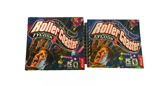 PC ROLLERCOASTER TYCOON 2 Triple Thrill Pack, New & Sealed, Free Shipping!