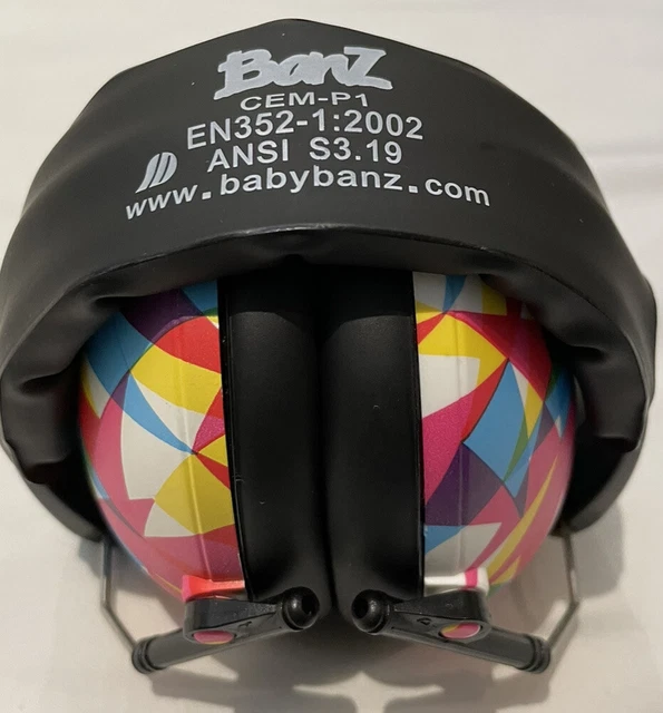 Baby Banz  Earmuffs - Childs Hearing Protection - Ages 2-10 Years