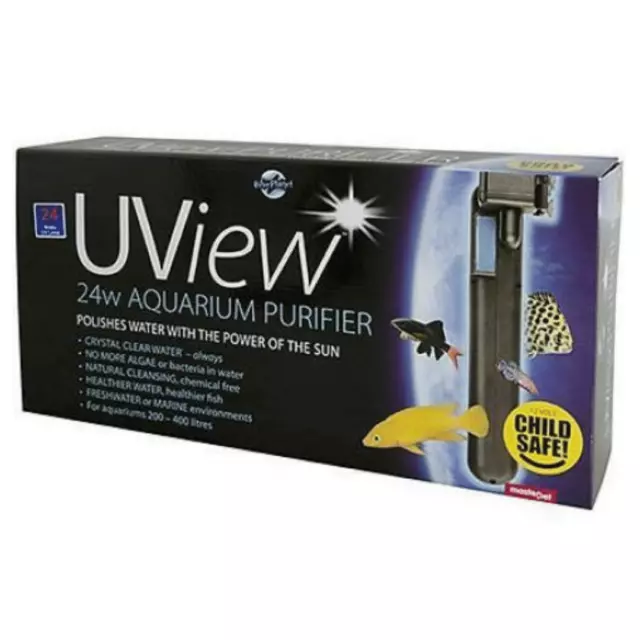 Blue Planet Uview Aquarium UV Purifier 24w