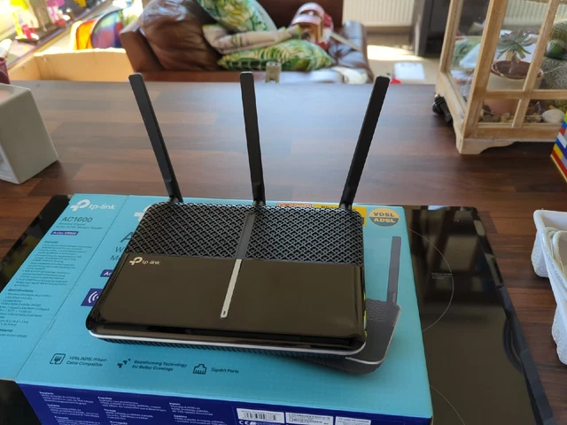 TP-LINK Archer VR600 AC1600 Wireless Gigabit VDSL/ADSL Modem Router V2.0
